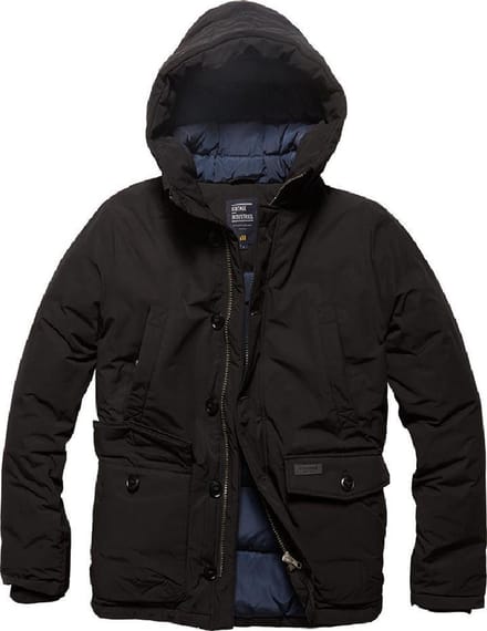 Vintage Industries Hawker Parka black S
