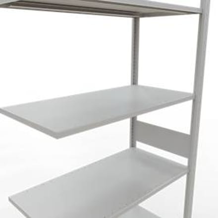 SCHULTE Lagertechnik - Insteekbevestiging met lengtebout - 3000x1000x500 mm, type 150 kg