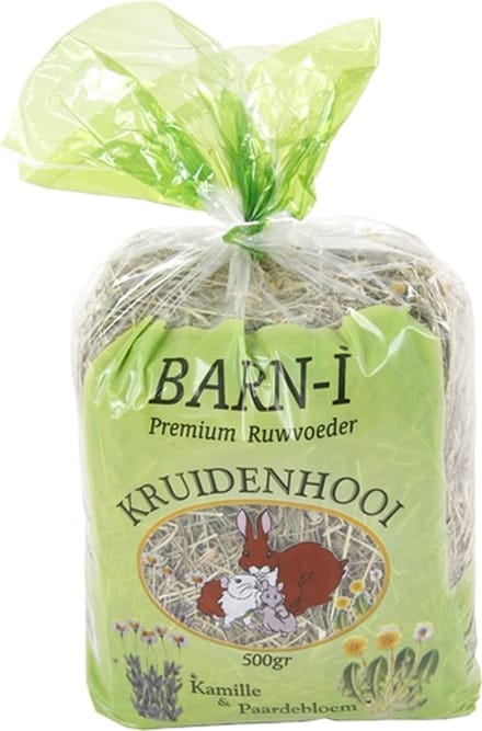 Barn-i kruidenhooi kamille/paardenbloem - 500 gr - 6 stuks