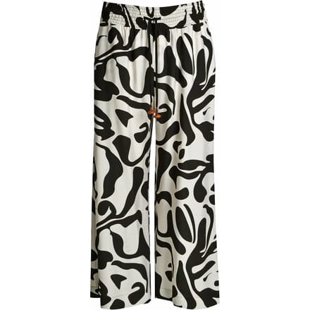 Viscose Printbroek Dames Mat Fashion Wide Leg