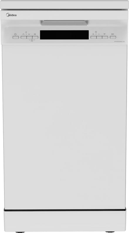 Midea MFD45S200W.2-ES - Vaatwasser - Vrijstaand - Wit - 49 dB - E label - Bestekmand - Wi-Fi connectiviteit