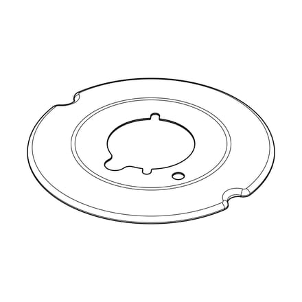 AEG deksel, secundair , zwart, 140047887140