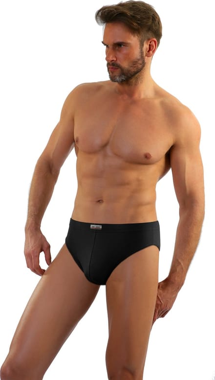 Sesto senso- Leopard- slipje - katoen- zwart M