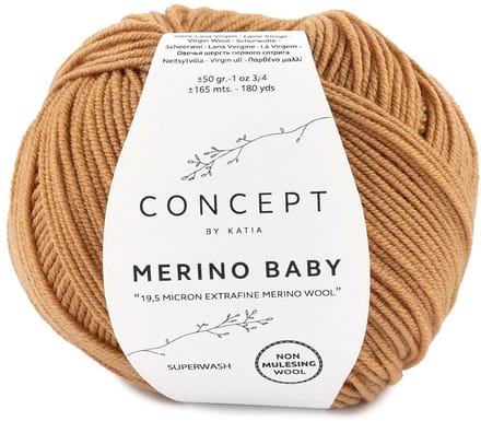 Katia Concept Merino Baby - 99 camel - Wol Garen