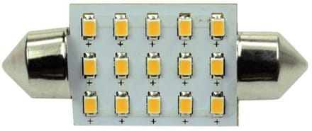 S-Led 15 Festoon 10-30V 42Mm 2700K