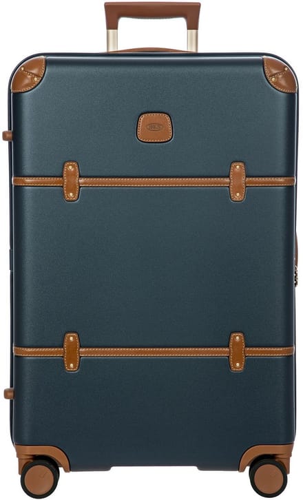 BRIC'S Bellagio Trolley 70,5 cm Blue / Tan Donkerblauw