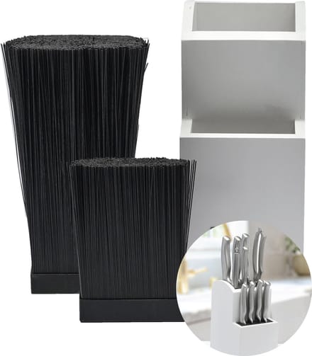 ROYAL KITCHEN GOODS® - Messenblok Houder - Messenhouder - Zonder Messen - Keukengerei - Organizer