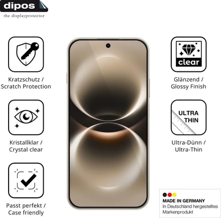 dipos – 4x Beschermfolie geschikt voor Huawei Nova 15 Max | Krasbestendige & heldere Screenprotector Ultra-Thin