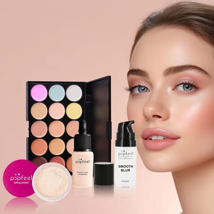 Make-up Set - Cosmetica Bundel - Dagelijkse Make-up - Complete Start Collectie - 22x18x11 cm