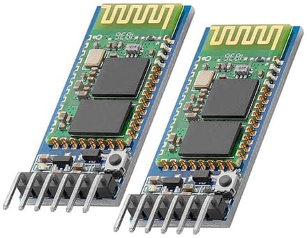 Zeynomax - Bluetooth RF-transceiver - Draadloze communicatie - 6-pins module - Master Slave - 10 meter bereik - Ideaal voor projecten