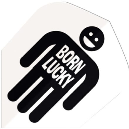Harrows Quadro Born Lucky - Dart Flights