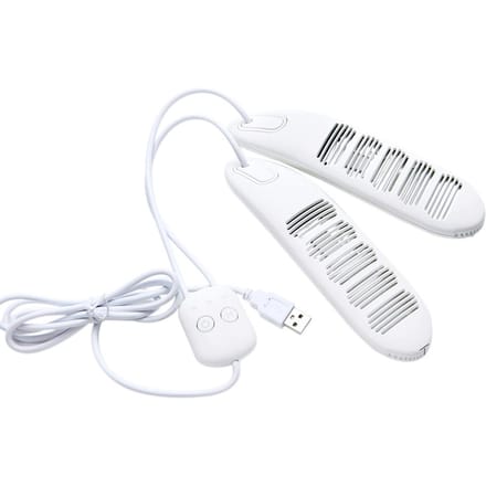 USB Schoenen Droger Intelligente Timing Schoenen Droger Steriliseren Elimineer Slechte wit