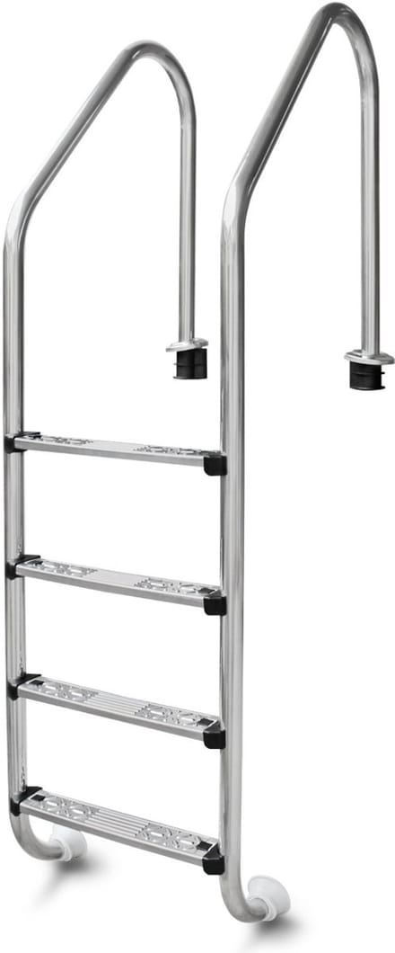 W'eau RVS zwembadtrap 4 treden - AISI 304