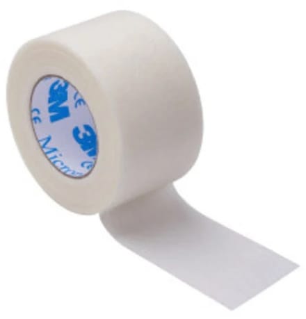 3M Micropore hechtpleister 2,5 cm x 9,1 m 12 stuks