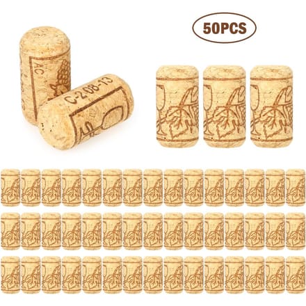 40*21mm Rode Wijn Flesstop Eik Rode Wijn Flesstop Eik Wijnkurken 50pcs