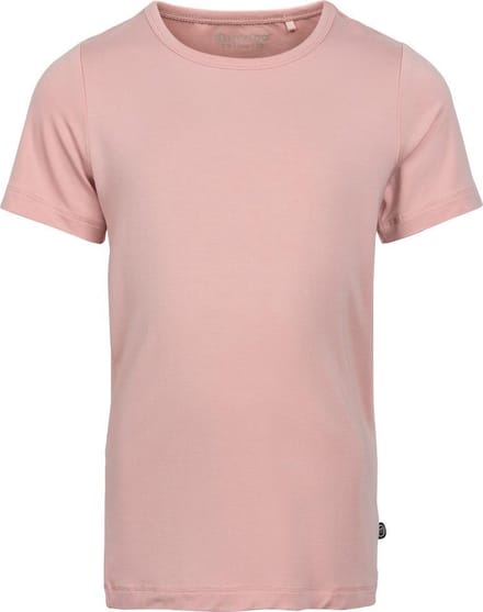 Minymo T-shirt Bamboo Meisjes Viscose Roze Maat 80