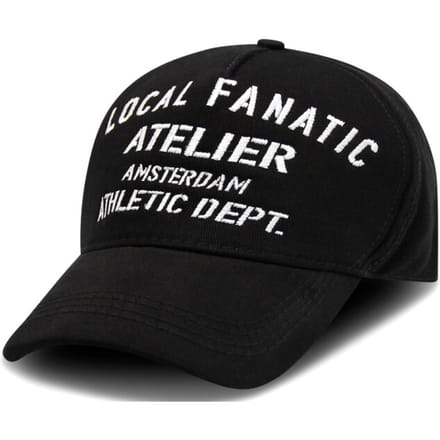 Baseball Cap Heren - Pet Heren - LF Amsterdam - Zwart