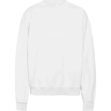 Sweatshirt ronde hals Colorful Standard Organic oversized optical white