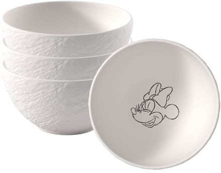 Müslischalen Manufacture Rock blanc - Mickey Mouse ø 14 cm Set van 4