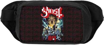 Rocksax Ghost - Rite Here, Rite Now Schoudertas - Zwart/Rood