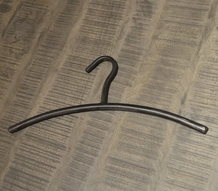 Garderobehanger Set van 6 Metaal Zwart
