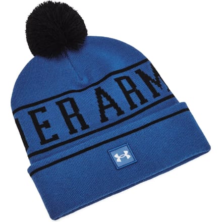 Under Armour Mütze M Halftime Pom Beanie Tech Blue 432-(US OSFM)