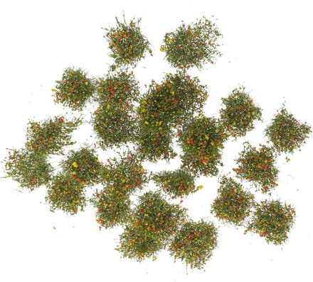 Gras Tuft Set - Nepgras Miniatuur - Modelbouw Scenery - Realistisch Uiterlijk - 25 Stuks - Groen