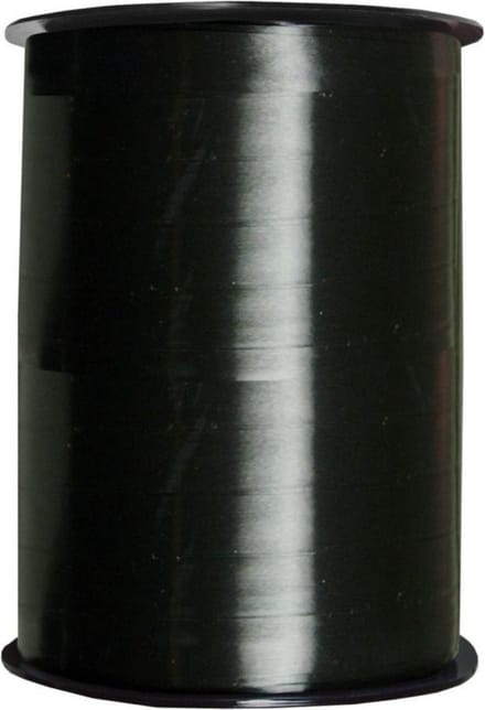 Krullint Zwart 090 - 5mm breedte – 500 mtr lengte