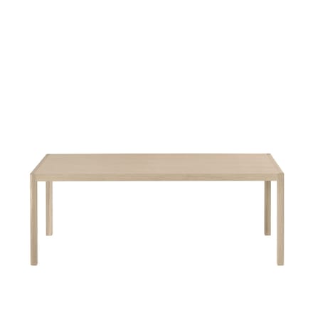 Muuto Workshop Tafel - placage chêne - L