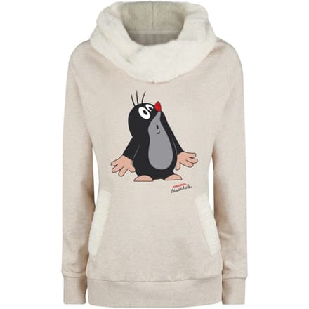 Het Molletje Sweatshirts - Der kleine Maulwurf - M - voor Vrouwen - beige