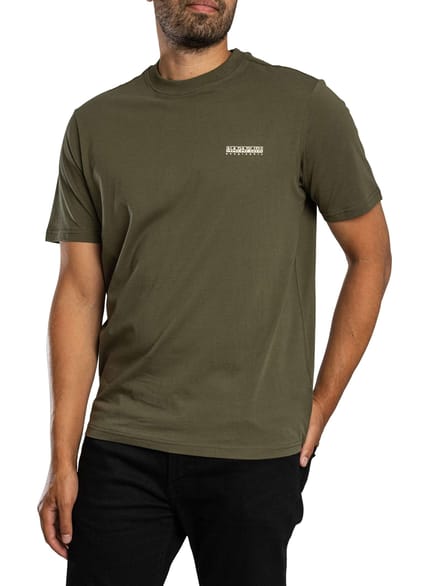 T-shirt Korte Mouw Napapijri Small Box T-shirt