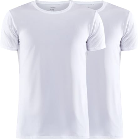 CRAFT CORE DRY TEE MULTI 2-PACK M Heren Thermoshirt - Wit