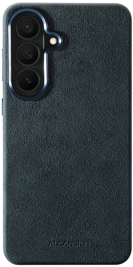 Samsung Galaxy S26 Plus - Alcantara Case - Navy Blue