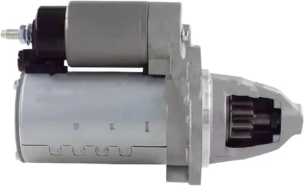 Startmotor Elektrisch - Starterkit Motor - Auto Starten - Compact Lichtgewicht Ontwerp - 12V - Zilver