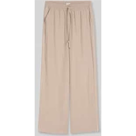 Tom Tailor - Losse broek met wijde pasvorm - Maat 38/32 - soft taupe grey