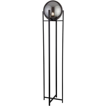 Searchlight Oldham Vloerlamp - Klassiek Smoke - 2 jaar garantie