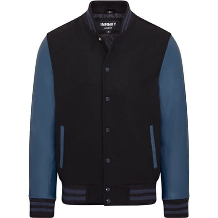 Letterman honkbalwollen leren Varsity-bomberjack - Genua