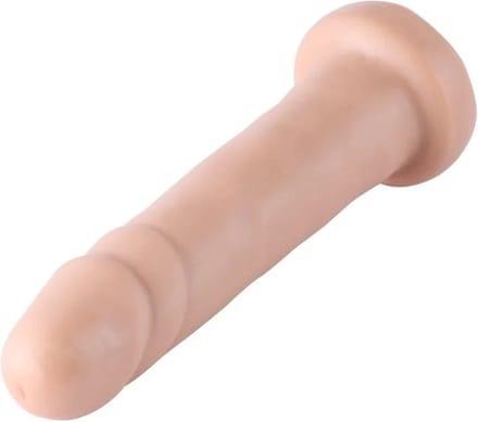 Dildo Flexibel 3XLR voor Auxfun Basic Seksmachine Beige