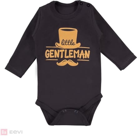 Eevi- babyrompertje Little Gentleman - 100% katoen 56