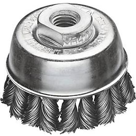 Lessmann bekerborstel Ø 65 mm M14 draaddikte 0,5 mm - 482.217.WZ