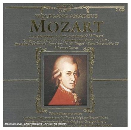 Various Artists - Mozart Black Line (2 CD)