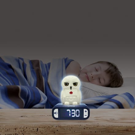 Hedwig Nachtlampje Wekker met geluiden