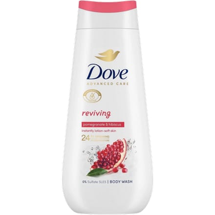 Dove Advanced Care Reviving Pomegranate & Hibiscus Body Wash - 225 ml