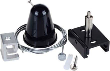 Spanningsrail Ophangset - Rimo VYRO - 3 Fase - 1 Meter - Zwart