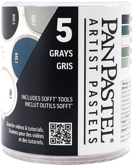PanPastel Grays Set 5 Pans