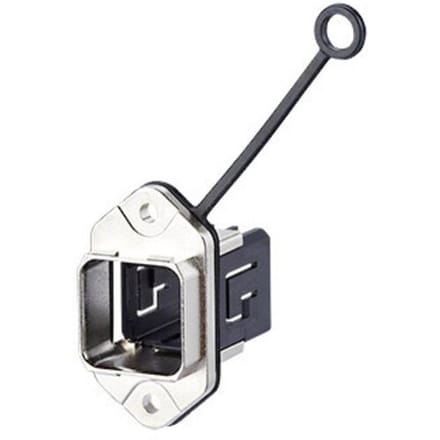 Metz Connect E-DAT Industry IP67 V14 14010833C0MN Behuizing, inbouw Zilver (metallic) 1 stuk(s)