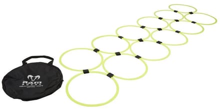 Snelheid en Behendigheidsladder - 12 x 50 cm Hoops