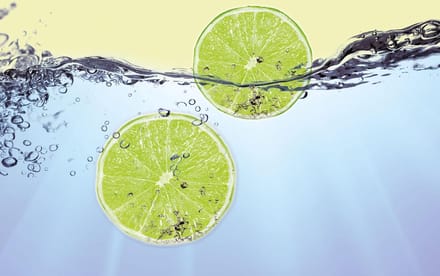 Poster | Blauw , Groen | 104 x 70,5 cm