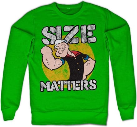 Popeye - Size Matters Sweater/trui - M - Groen
