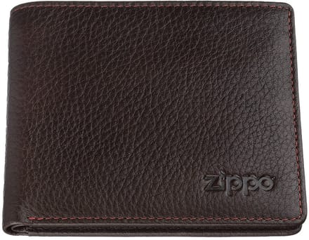 ZIPPO Kleine tasjes bruine creditcardportemonnee
